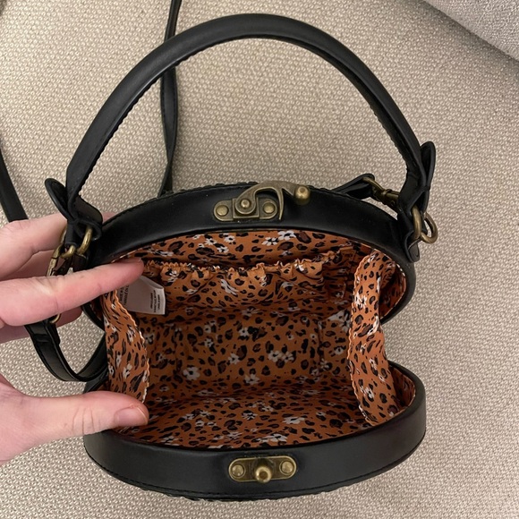 Anthropologie Serena Woven Circle Bag - Picture 5 of 6